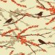 Joel Dewberry Aviary 2 - Sparrows - Bark Fabric photo