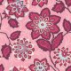Joel Dewberry Heirloom - Ornate Floral - Amethyst Fabric photo