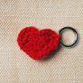 Lantern Moon Stitch Markers Accessories - Heart (Stitch Red)