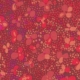 Brandon Mably Clover Dots - Red Fabric photo