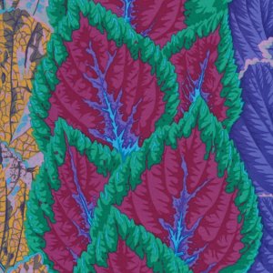 Philip Jacobs Begonia Columns Fabric