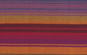 Kaffe Fassett Woven Stripe Fabric - Exotic Stripe - Purple