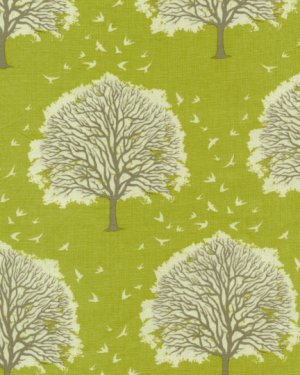 Joel Dewberry Modern Meadow Fabric - Majestic Oak - Grass