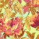 Amy Butler Soul Blossoms Rayon - Twilight Peony - Saffron Fabric photo