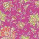 Amy Butler Soul Blossoms Rayon - Sari Blooms - Raspberry Fabric photo