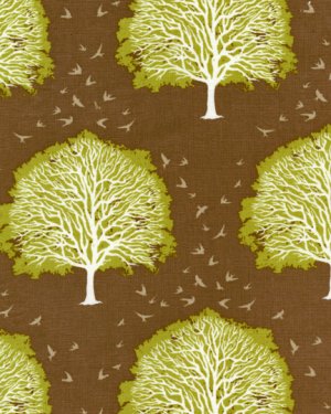 Joel Dewberry Modern Meadow Fabric - Majestic Oak - Timber