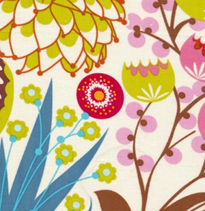 Anna Maria Horner Loulouthi Fabric - Summer Totem - Tart