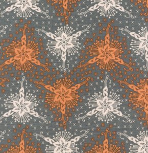 Anna Maria Horner Loulouthi Fabric - Triflora - Silver