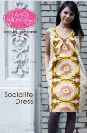 Anna Maria Horner Anna Maria Sewing Patterns - Socialite Dress Pattern