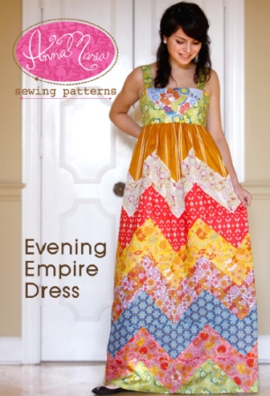 Anna Maria Horner Anna Maria Sewing Patterns - Evening Empire Dress Pattern