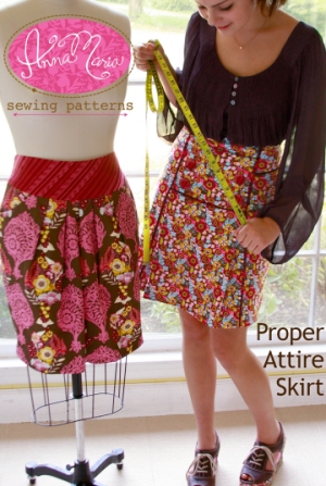 Anna Maria Horner Anna Maria Sewing Patterns - Proper Attire Skirt Pattern