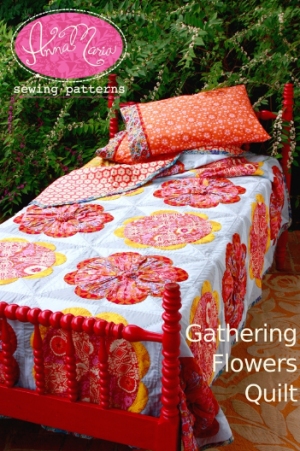 Anna Maria Horner Anna Maria Sewing Patterns - Gathering Flowers Quilt Pattern