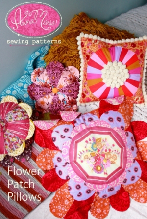 Anna Maria Horner Anna Maria Sewing Patterns - Flower Patch Pillows Pattern