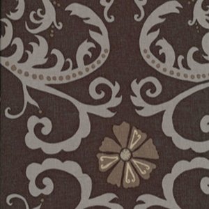 Valori Wells Jenaveve Linen Fabric - Tribal Floral - Toffee