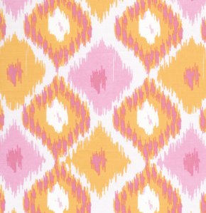 Annette Tatum Bohemian Fabric - Ikat Diamond - Pink