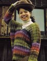 Noro Silk Garden Lite Sweater With Patch Pockets