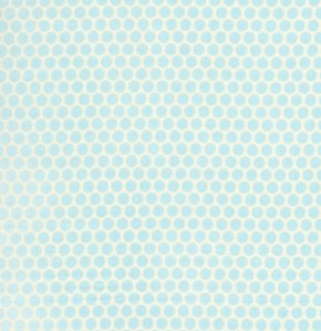 David Walker Baby Talk Fabric - Polka Dots - Blue