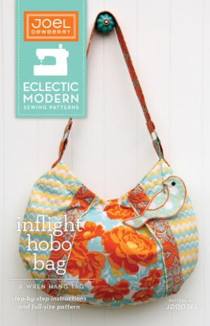 Joel Dewberry Eclectic Modern Sewing Patterns - Inflight Hobo Bag Pattern