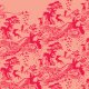 Tula Pink Prince Charming - Turtle Bay - Coral Fabric photo