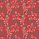 Tula Pink Prince Charming - Dandelion - Coral Fabric photo
