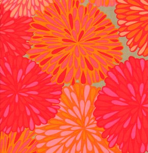 Valori Wells Wrenly Voile Fabric - Bloom - Mandarin