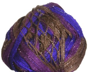 Plymouth Yarn Joy Metallic Yarn - 02 Purple/Burgundy