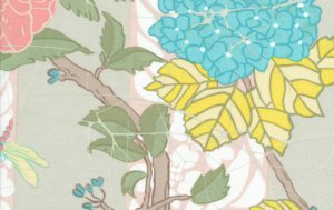 Melissa White Fairlyte Garden Fabric - Bug Hunt - Faded