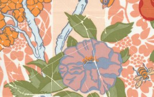 Melissa White Fairlyte Garden Fabric - Bug Hunt - Nostalgic
