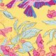 Melissa White Misaki - Sparrows and Blossom - Jaipur Fabric photo