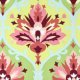 Amy Butler Love Laminate - Trumpet Flower - Pink Fabric photo