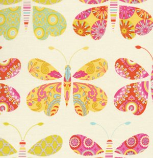 Dena Designs Kumari Garden Fabric - Sacha - Pink