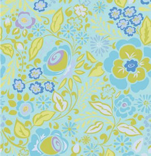 Dena Designs Taza Fabric - Caroline - Blue