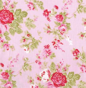 Tanya Whelan Delilah Fabric - Amelie - Pink
