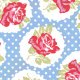 Tanya Whelan Delilah - Lulu Rose - Blue Fabric photo