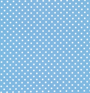 Tanya Whelan Delilah Fabric - Dots - Blue