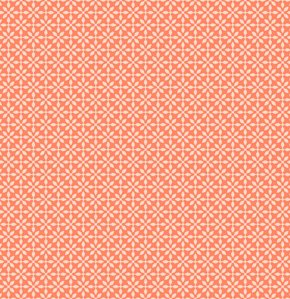 Jenean Morrison Silent Cinema Fabric - Front Row - Orange