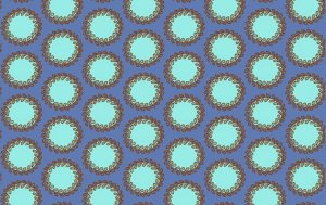 Amy Butler Soul Blossoms Fabric - Laurel Dots - Periwinkle