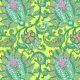 Amy Butler Soul Blossoms - Dancing Paisley - Lemon Fabric photo