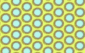 Amy Butler Organic Soul Blossoms Voile Fabric - Laurel Dot - Cilantro