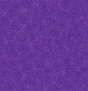 Freespirit Designer Essentials Print Fabric - Pinwheel - Purple