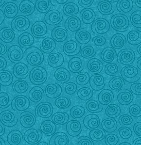 Freespirit Designer Essentials Print Fabric - Pinwheel - Oriental Blue