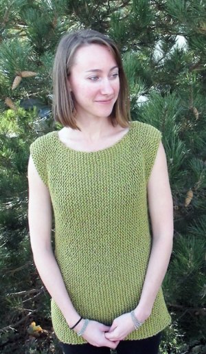 Knitting Pure and Simple Summer Sweater Patterns - 124 - Side to Side Pullover for Women Pattern