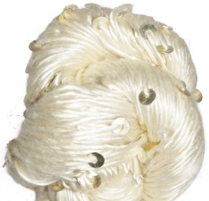 Knit Collage Stargazer Silk & Sequins Yarn - French Vanilla