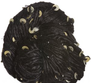 Knit Collage Stargazer Silk & Sequins Yarn - Jet Black