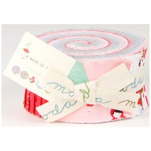 Aneela Hoey A Walk in the Woods Precuts Fabric - Jelly Roll