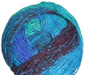 Noro Karuta Yarn - 03 Turquoise, Jade, Brick