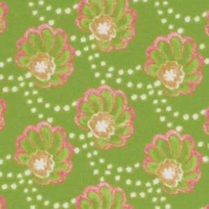 Victoria and Albert Garthwaite Fabric - Scallop - Pink