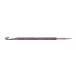 Knitter's Pride Dreamz Tunisian/Afghan Interchangeable Hooks Needles - K (6.5mm) - Purple Passion