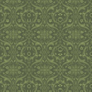 Parson Gray Curious Nature Fabric - Dimitri VN - Pine