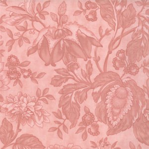 3 Sisters Papillon Fabric - Jacobean Floral - Tonal Blush (4073 24)